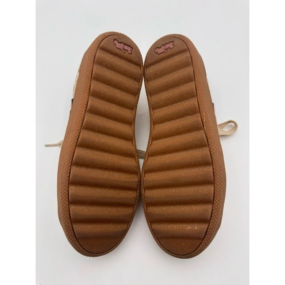 Coach Low Top Sneaker with Cloud Patches & Rexy Tea Rose Size 9.5B Women’s - Picture 6 of 14